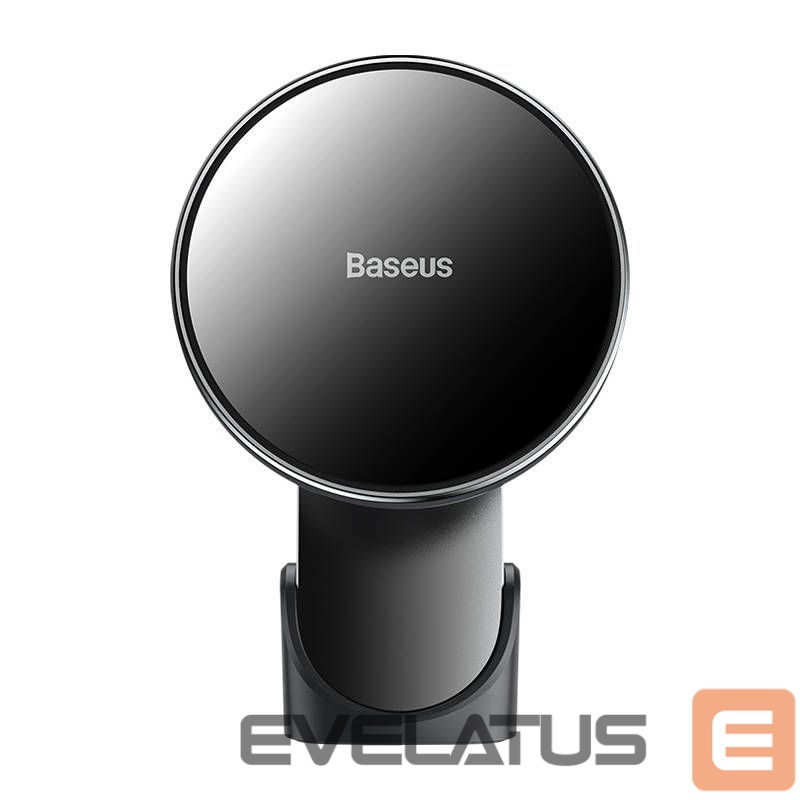 Auto holder Baseus Baseus Big Energy car mount with wireless charger 15W for Iphone 12 / Iphone 13 (Black)