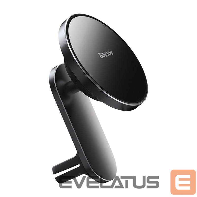 Auto holder Baseus Baseus Big Energy car mount with wireless charger 15W for Iphone 12 / Iphone 13 (Black)