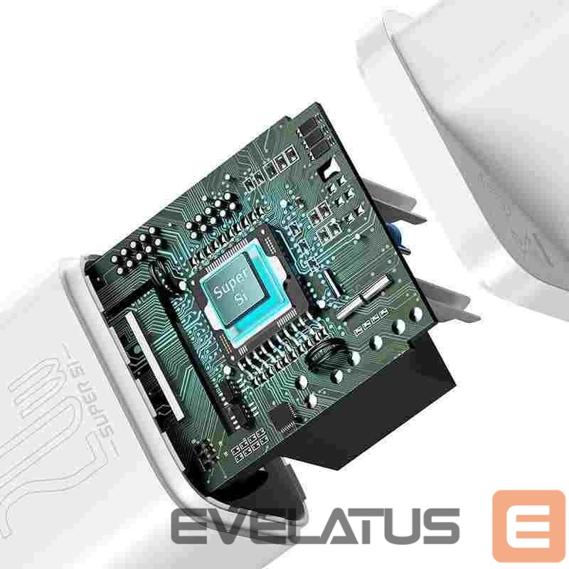 Adapter Baseus Baseus Super Si Quick Charger 1C 20W (white)