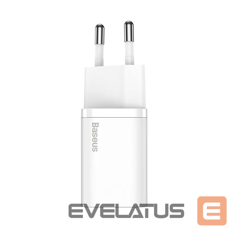 Adapter Baseus Baseus Super Si Quick Charger 1C 20W (white)