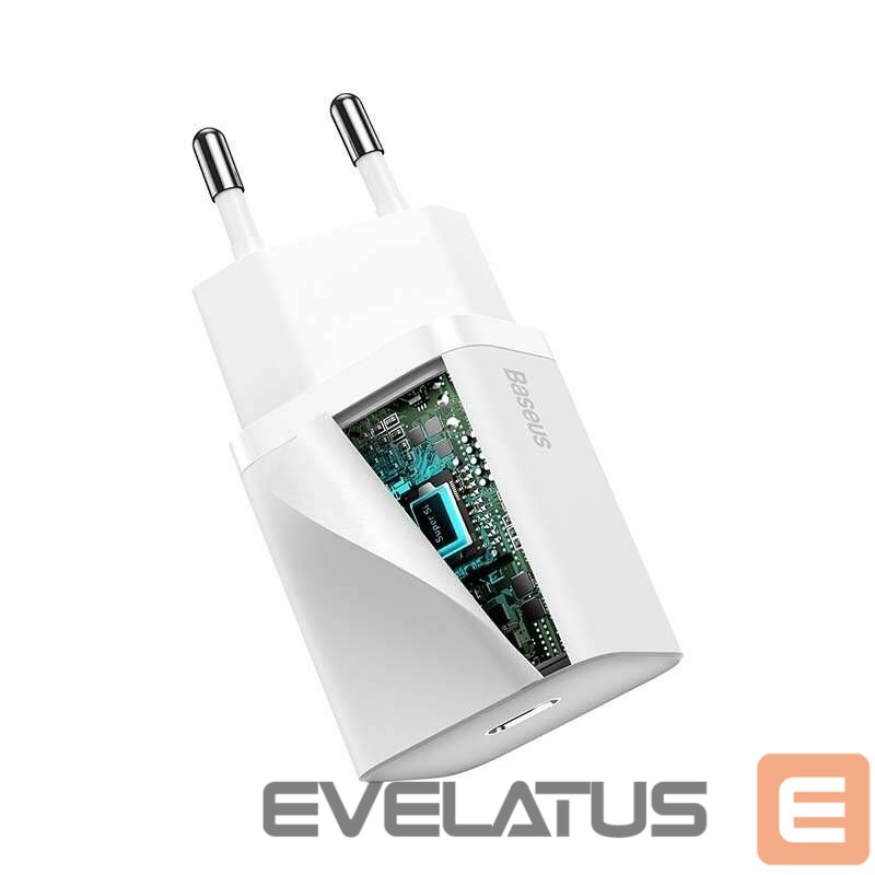 Adapter Baseus Baseus Super Si Quick Charger 1C 20W (white)