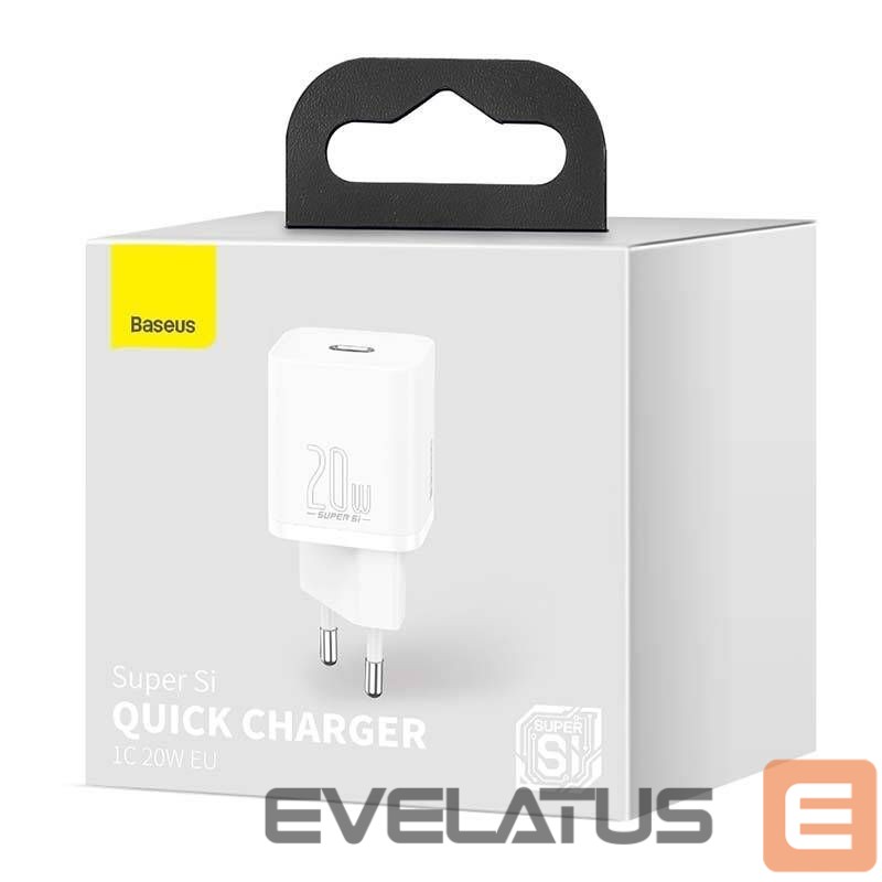 Adapter Baseus Baseus Super Si Quick Charger 1C 20W (white)