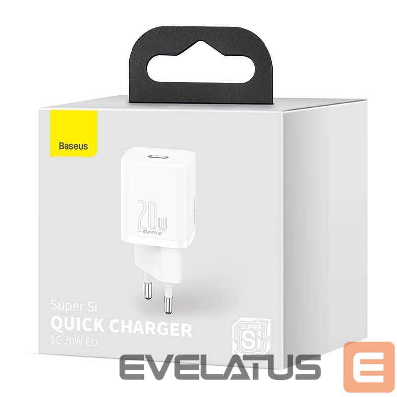 Adapter Baseus Baseus Super Si Quick Charger 1C 20W (white)