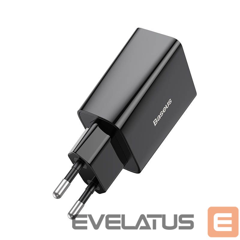 Adapter Baseus Baseus Speed Mini Quick Charger, USB-C, PD, 3A, 20W (black)