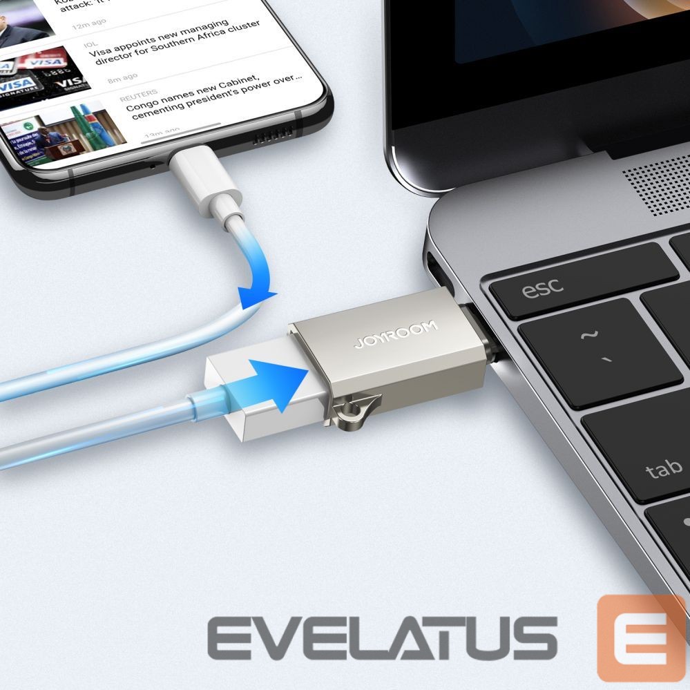 Adapter Joyroom Silver