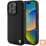 Other Phone Accessory BMW  BMW Leather Hot Stamp iPhone 16 Pro Max Case - Black 