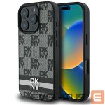 Other Phone Accessory DKNY  DKNY Checkered Pattern & Printed Stripes Case for iPhone 16 Pro Max - Black 