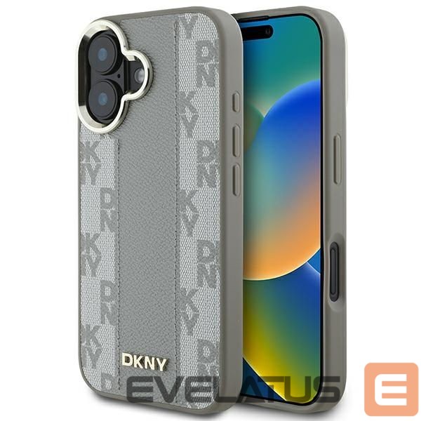 Other Phone Accessory DKNY DKNY Checkered Pattern Magsafe iPhone 16 Case - Beige