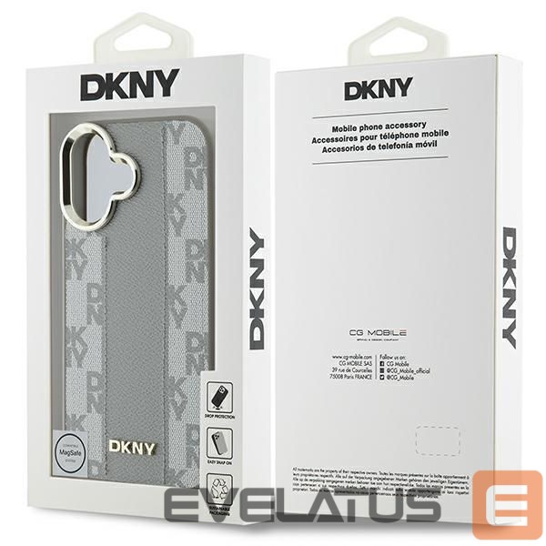 Other Phone Accessory DKNY DKNY Checkered Pattern Magsafe iPhone 16 Case - Beige