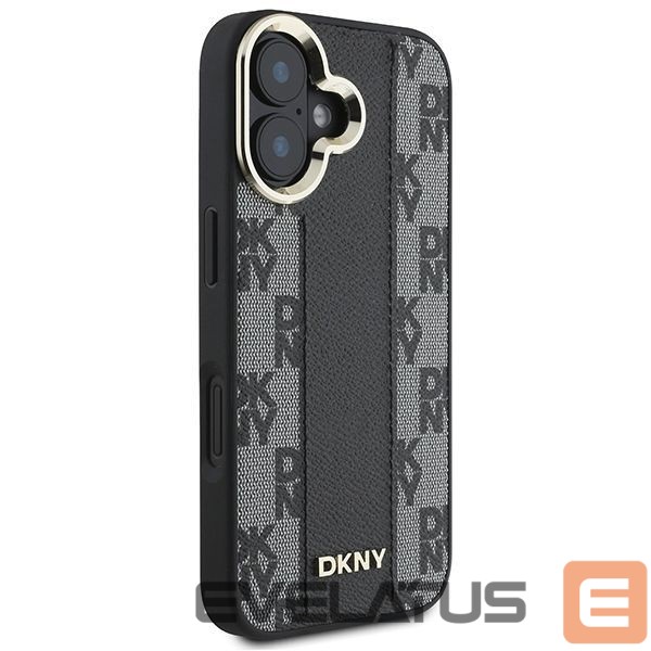 Other Phone Accessory DKNY Apple DKNY Checkered Pattern Magsafe iPhone 16 Case - Black