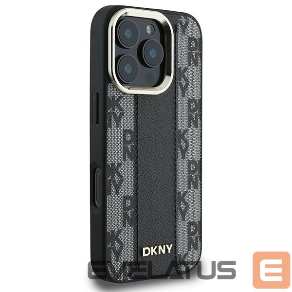 Other Phone Accessory DKNY Apple DKNY Checkered Pattern Magsafe iPhone 16 Pro Max Case - Black