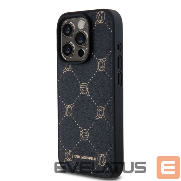 Other Phone Accessory Karl Lagerfeld Karl Lagerfeld Magsafe Karl Head iPhone 15 Pro Case - Black