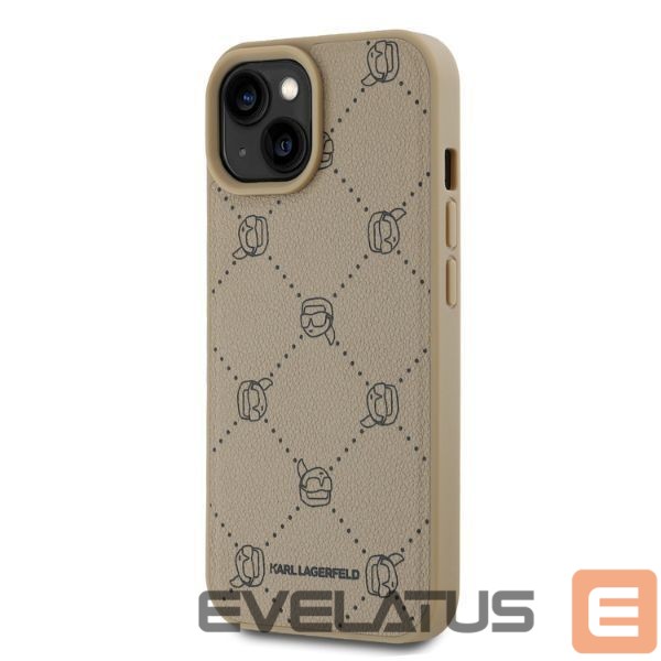 Other Phone Accessory Karl Lagerfeld Karl Lagerfeld Magsafe Karl Head iPhone 15 Case - Beige