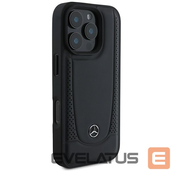 Other Phone Accessory Mercedes-Benz Mercedes Leather Urban Case for iPhone 16 Pro Max - Black