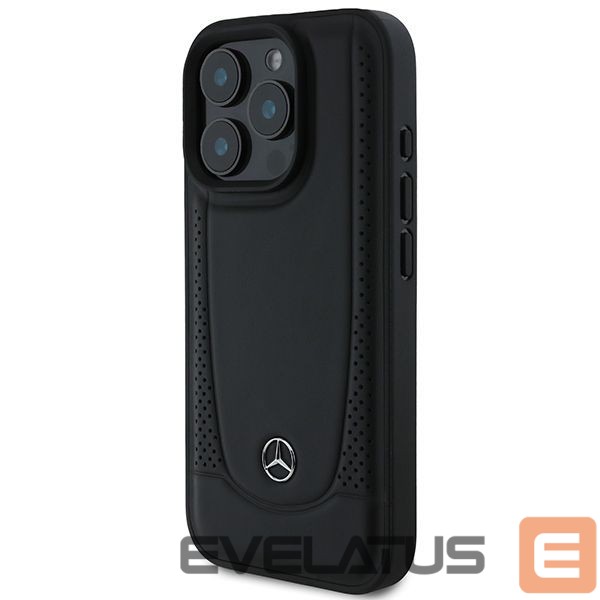 Other Phone Accessory Mercedes-Benz Mercedes Leather Urban Case for iPhone 16 Pro Max - Black