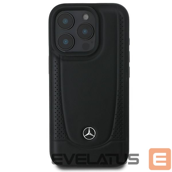 Other Phone Accessory Mercedes-Benz Mercedes Leather Urban Case for iPhone 16 Pro Max - Black