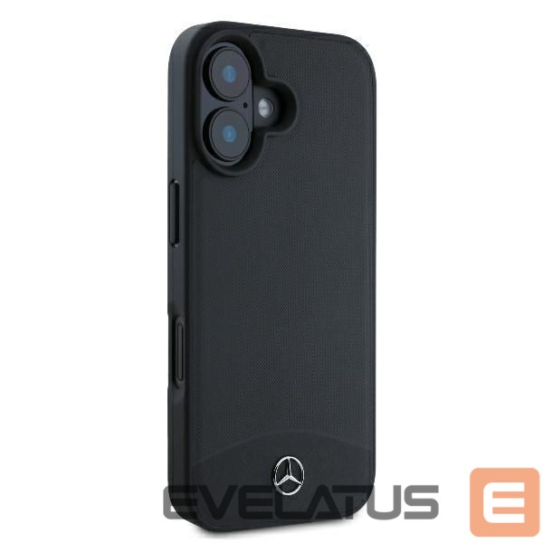 Other Phone Accessory Mercedes-Benz Mercedes Textured And Plain Leather MagSafe case for iPhone 16 - black