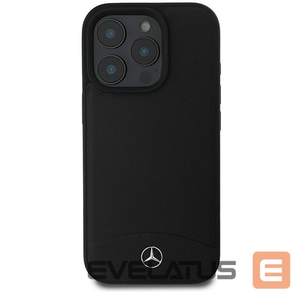 Other Phone Accessory Mercedes-Benz Mercedes Textured And Plain Leather MagSafe case for iPhone 16 Pro Max - black