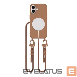 Other Phone Accessory Tech-Protect  Tech-Protect MagNecklace MagSafe case with lanyard for iPhone 16 - brown 