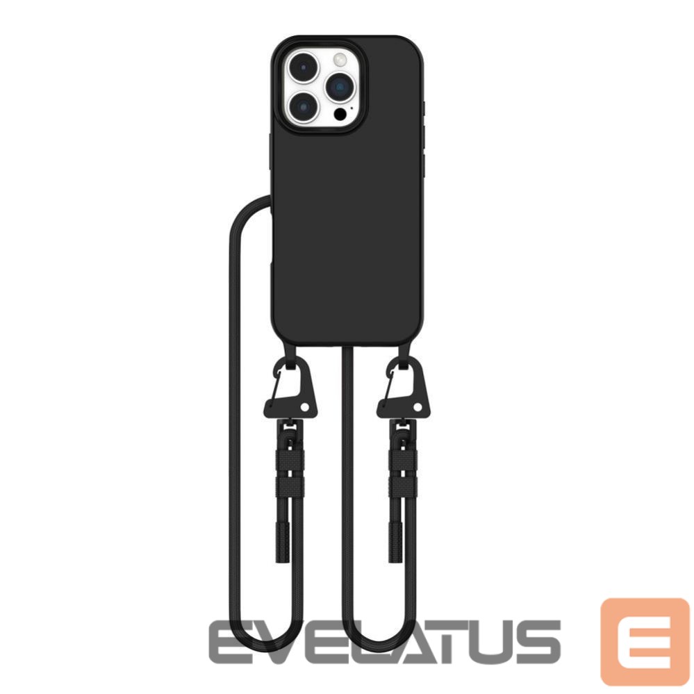 Other Phone Accessory Tech-Protect Tech-Protect MagNecklace MagSafe Case with Lanyard for iPhone 16 Pro - Black