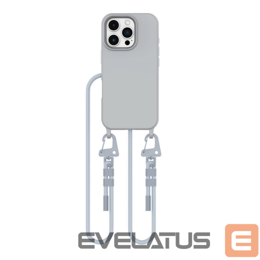 Other Phone Accessory Tech-Protect Tech-Protect MagNecklace MagSafe Case with Lanyard for iPhone 16 Pro - Gray