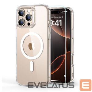 Other Phone Accessory ESR  ESR Classic Hybrid Halolock MagSafe Case + Tempered Glass for iPhone 16 Pro Max - Clear 