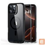 Other Phone Accessory ESR  ESR Classic Hybrid Halolock MagSafe Case + Tempered Glass for iPhone 16 Pro Max - Clear with Black Frame 