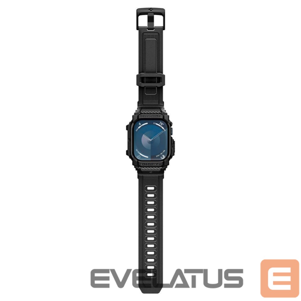 Other Phone Accessory Spigen Spigen Rugged Armor Pro Apple Watch 10 (42mm) Strap Case - Black