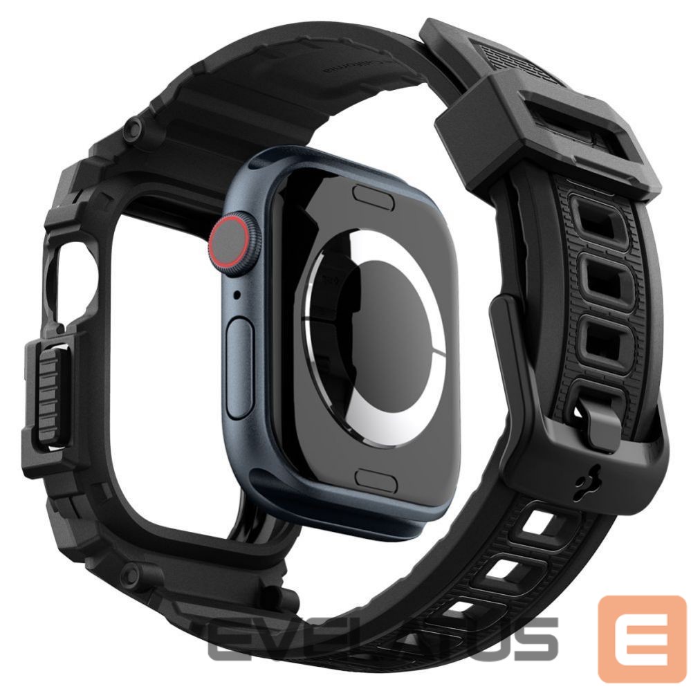 Other Phone Accessory Spigen Spigen Rugged Armor Pro Apple Watch 10 (42mm) Strap Case - Black