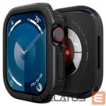 Back panel cover Spigen  Caseology Vault Apple Watch 10 (46 mm) case - black 