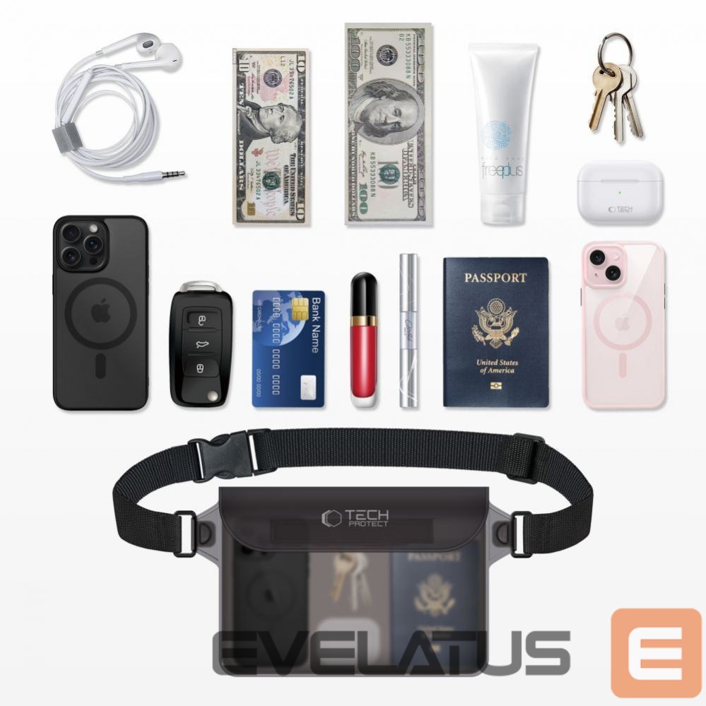 Other Phone Accessory Tech-Protect Tech-Protect UWP10 Waterproof Bag - Black