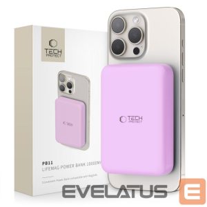 Other Phone Accessory Tech-Protect  Tech-Protect LifeMag MagSafe PB11 10000mAh Power Bank - Pink 