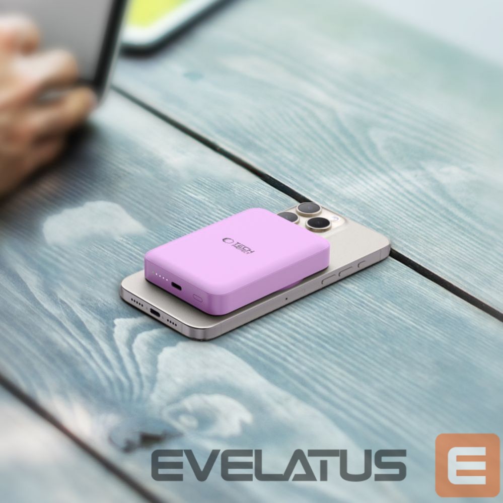 Other Phone Accessory Tech-Protect Tech-Protect LifeMag MagSafe PB11 10000mAh Power Bank - Pink