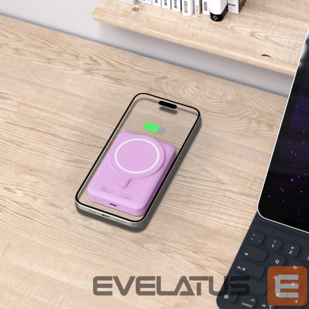 Other Phone Accessory Tech-Protect Tech-Protect LifeMag MagSafe PB11 10000mAh Power Bank - Pink