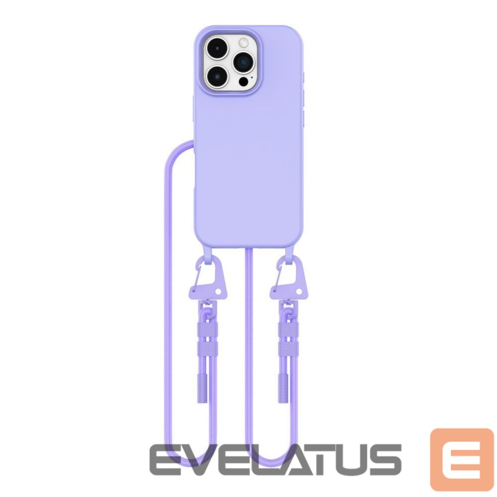 Other Phone Accessory Tech-Protect Tech-Protect MagNecklace MagSafe Case with Lanyard for iPhone 16 Pro Max - Purple