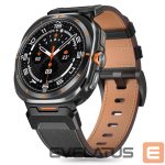 Other Phone Accessory Tech-Protect  Tech-Protect Delta Pro Leather Strap for Samsung Galaxy Watch Ultra (47mm) - Black 