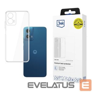 Back panel cover 3MK  3mk Clear Case for Motorola Moto G34 5G - transparent 