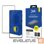Protective glass 3MK  Tempered Glass 3mk FlexibleGlass Max Black for Samsung Galaxy S21+ 5G 