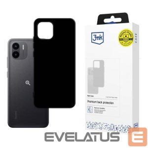 Back panel cover 3MK  3mk Matt Case for Xiaomi Redmi A2 - Black 