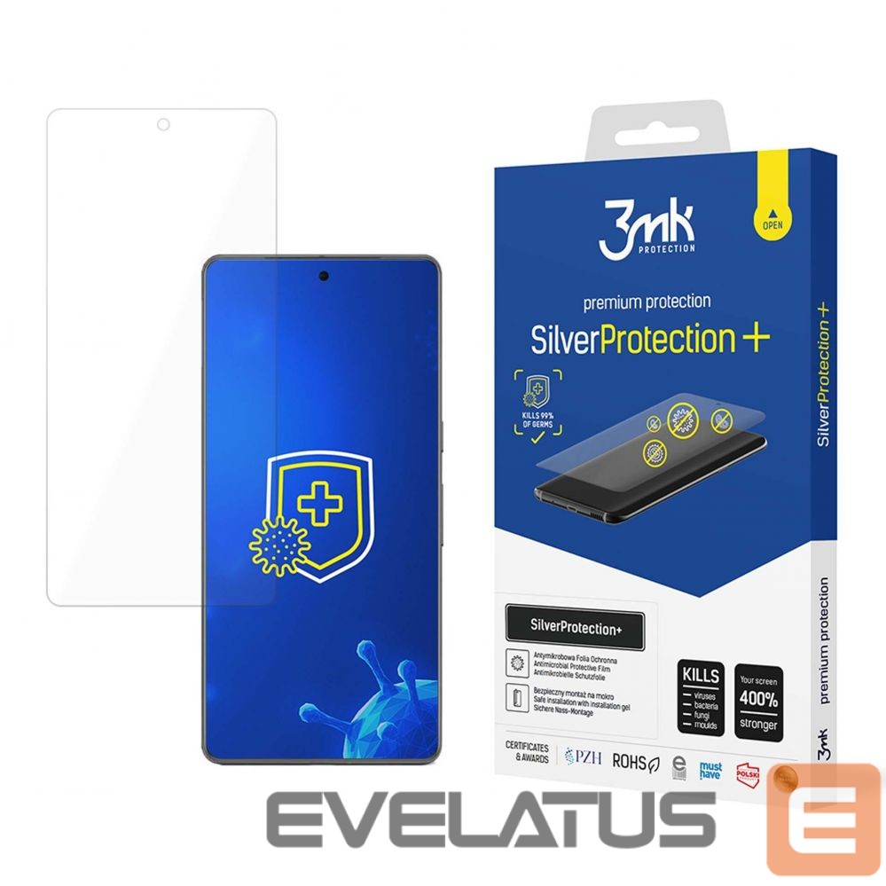 Protective film 3MK Antibacterial protective film 3mk SilverProtection+ for Google Pixel 7 Pro