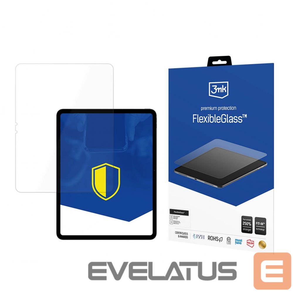 Protective glass 3MK Tempered glass 3mk FlexibleGlass for iPad Pro 13" 7th gen. (2024)
