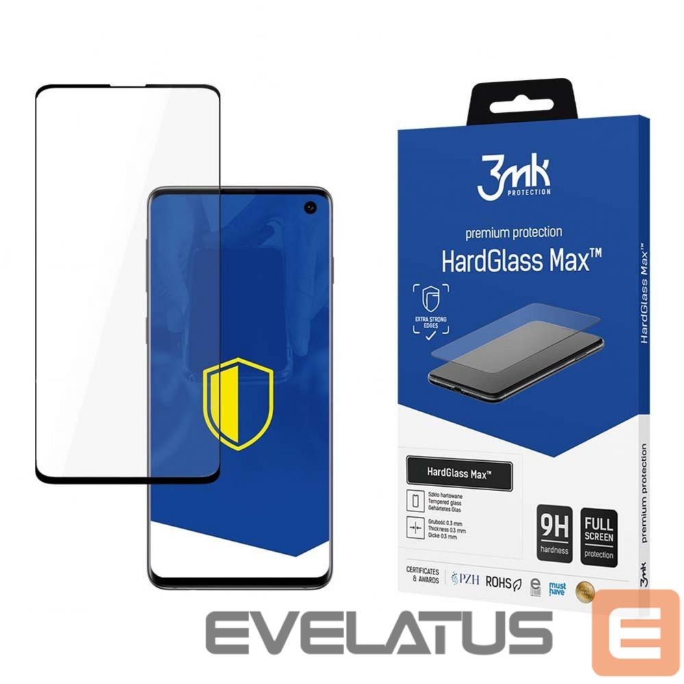 Other Phone Accessory 3MK Samsung Galaxy S10 - 3mk HardGlass Max FingerPrint
