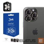 Other Phone Accessory 3MK  3mk Lens Protection Pro Camera Cover with Gold Frame for iPhone 15 Pro 