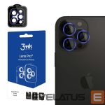 Other Phone Accessory 3MK  3mk Lens Protection Pro Camera Cover with Blue Frame for iPhone 15 Pro Max 