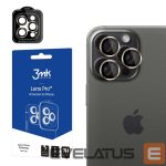 Other Phone Accessory 3MK  3mk Lens Protection Pro Camera Cover with Gold Frame for iPhone 15 Pro Max 