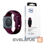 Other Phone Accessory 3MK  3mk Silicone Watch Strap for Apple Watch 38 / 40 / 41 mm - Burgundy 