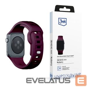 Other Phone Accessory 3MK  3mk Silicone Watch Strap for Apple Watch 38 / 40 / 41 mm - Burgundy 