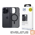 Other Phone Accessory 3MK  3mk Smoke MagCase with MagSafe for iPhone 15 Pro - Semi-transparent 