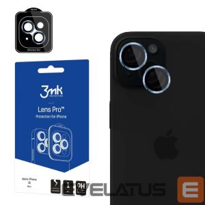 Other Phone Accessory 3MK  3mk Lens Protection Pro Camera Cover with Blue Frame for iPhone 15 