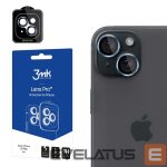 Other Phone Accessory 3MK  3mk Lens Protection Pro Camera Cover with Blue Frame for iPhone 15 Plus 